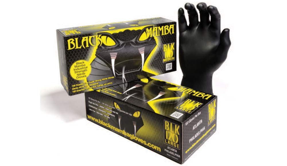 Black Mamba Nitrile Gloves 100ct