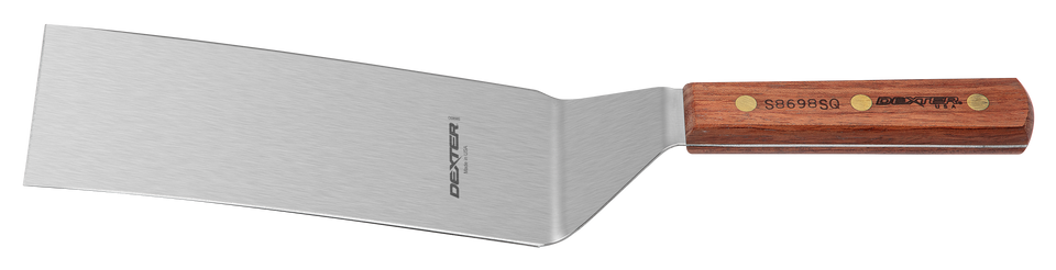 Dexter S8698SQ TRADITIONAL® 8" x 3" Hamburger Turner, Square End