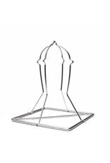 BGE Folding, Stainless Steel Beer Can Chicken Roaster