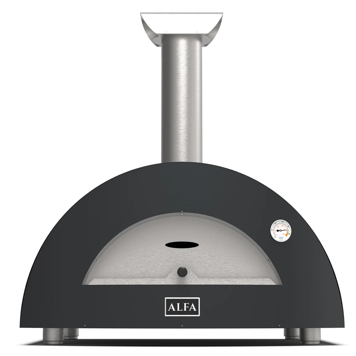 Alfa Moderno 2 Pizze; Gas-Fired Pizza Oven. Wood Burning Hybrid Kit (Sold Separately)