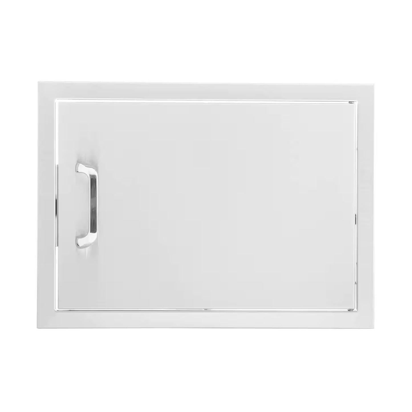 The Grill Guys Stainless Steel Reversible Single Access Door Multiple Sizes, 12"-28"