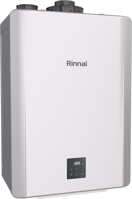 Rinnai Sensei RX Series 11 GPM 120 Volt Residential Indoor Liquid Propane / Natural Gas Tankless Water Heater with Integrated Recirculation Pump