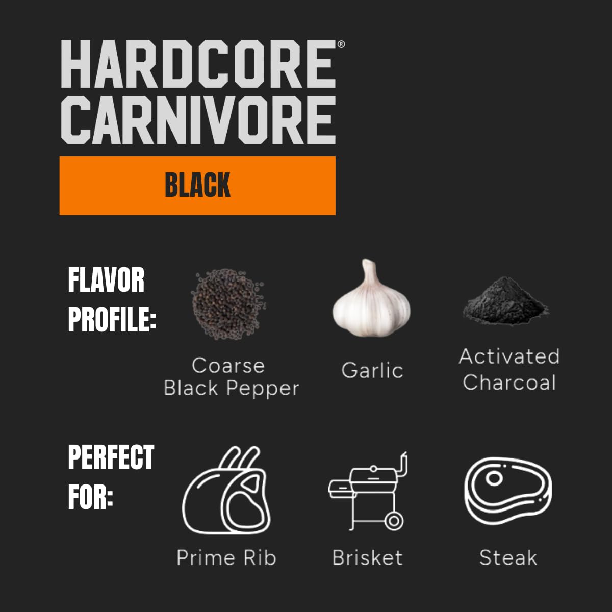Hardcore Carnivore: Black seasoning