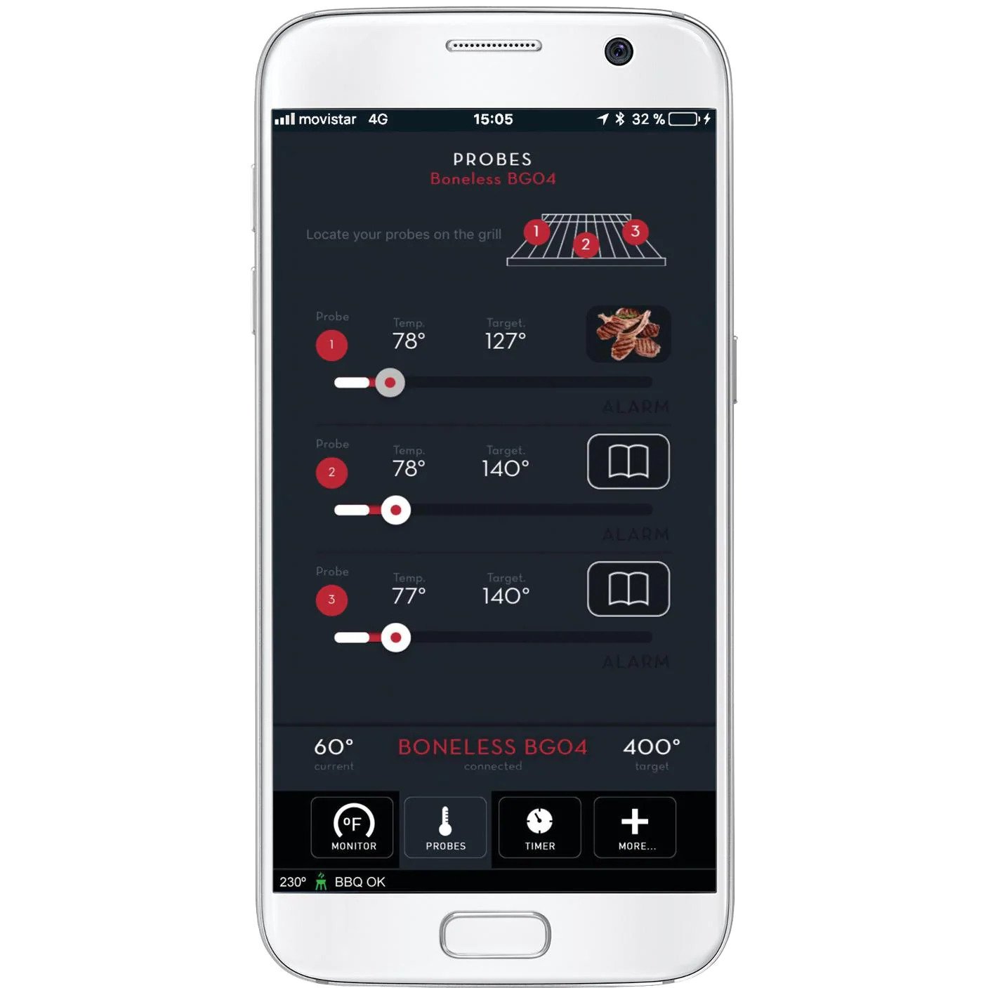 Twin Eagles Wi-Fi Controlled 36-Inch Built-In Stainless Steel Pellet Grill and Smoker image 4