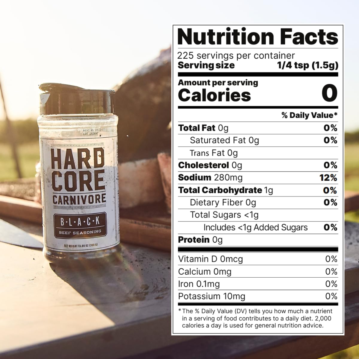 Hardcore Carnivore: Black seasoning