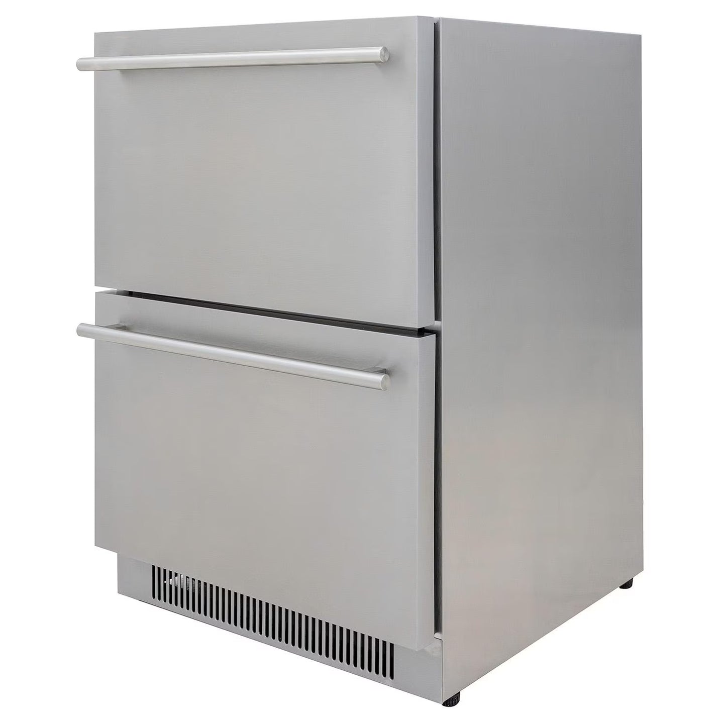 Blaze 23.5-Inch 5.1 Cu. Ft. Outdoor Rated Stainless Steel Double Drawer Refrigerator