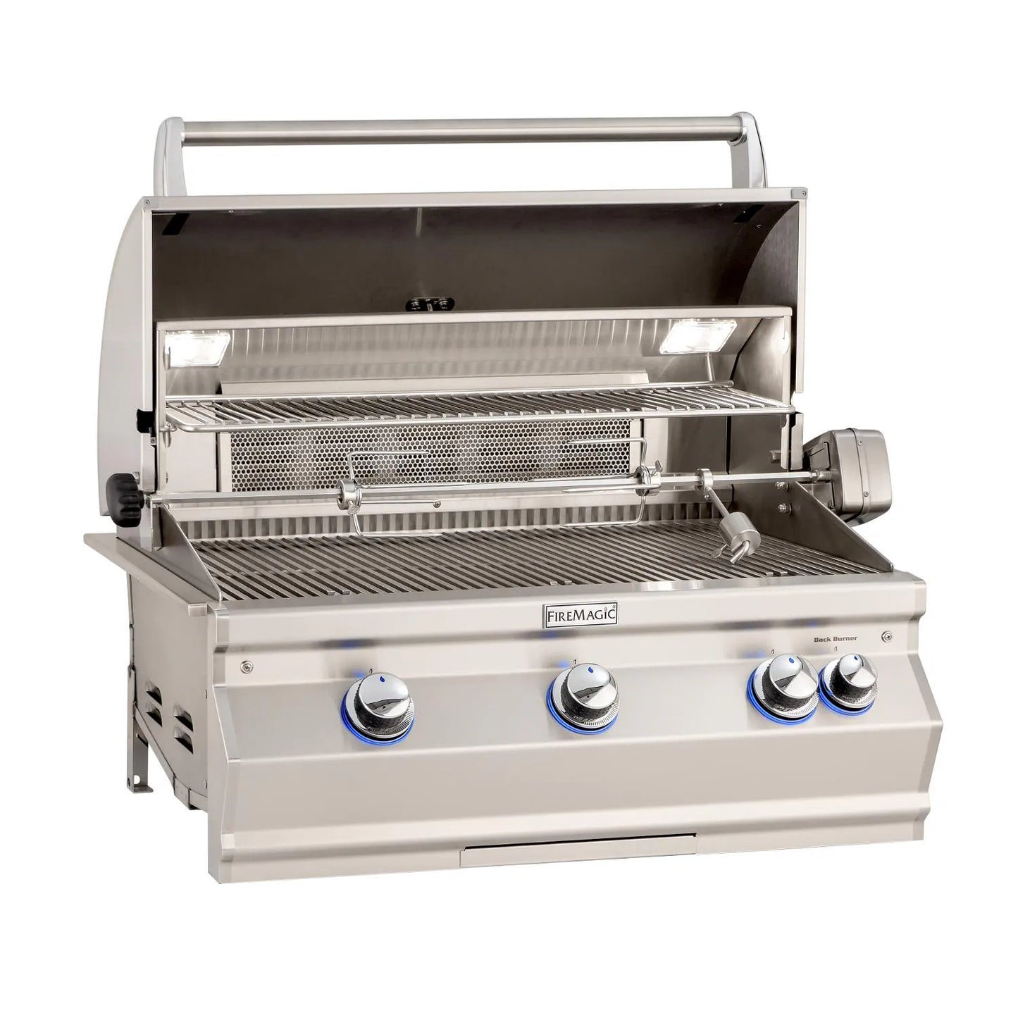 Fire Magic Aurora A660i 30-Inch Built-In Gas Grill with Analog Thermometer