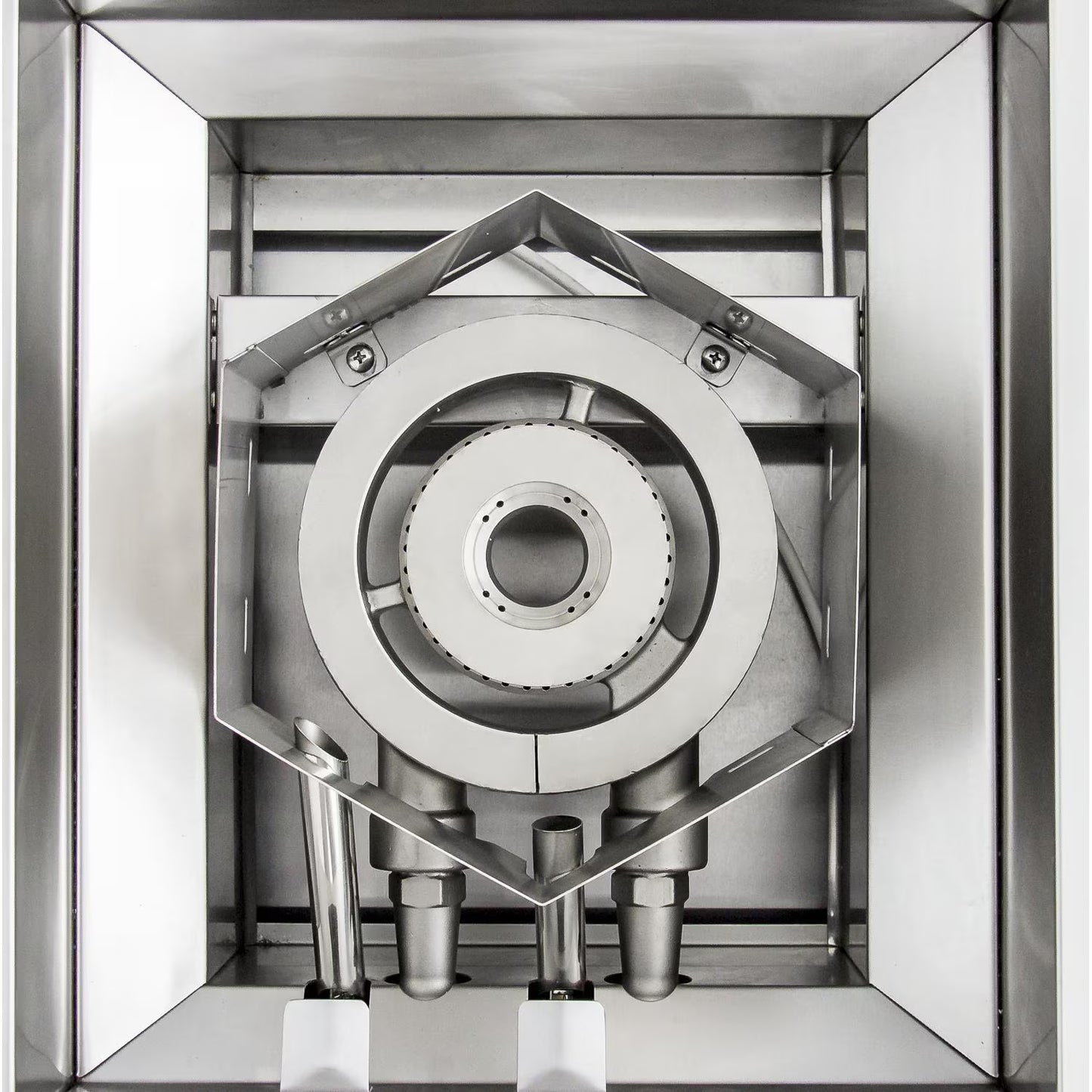 Blaze LTE Built-In High Performance Power Burner w/ Wok Ring & Stainless-Steel Lid