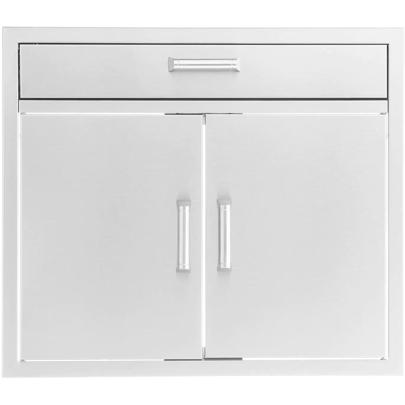 The Grill Guys 30-in Stainless Steel Double Door & Single Drawer Combo