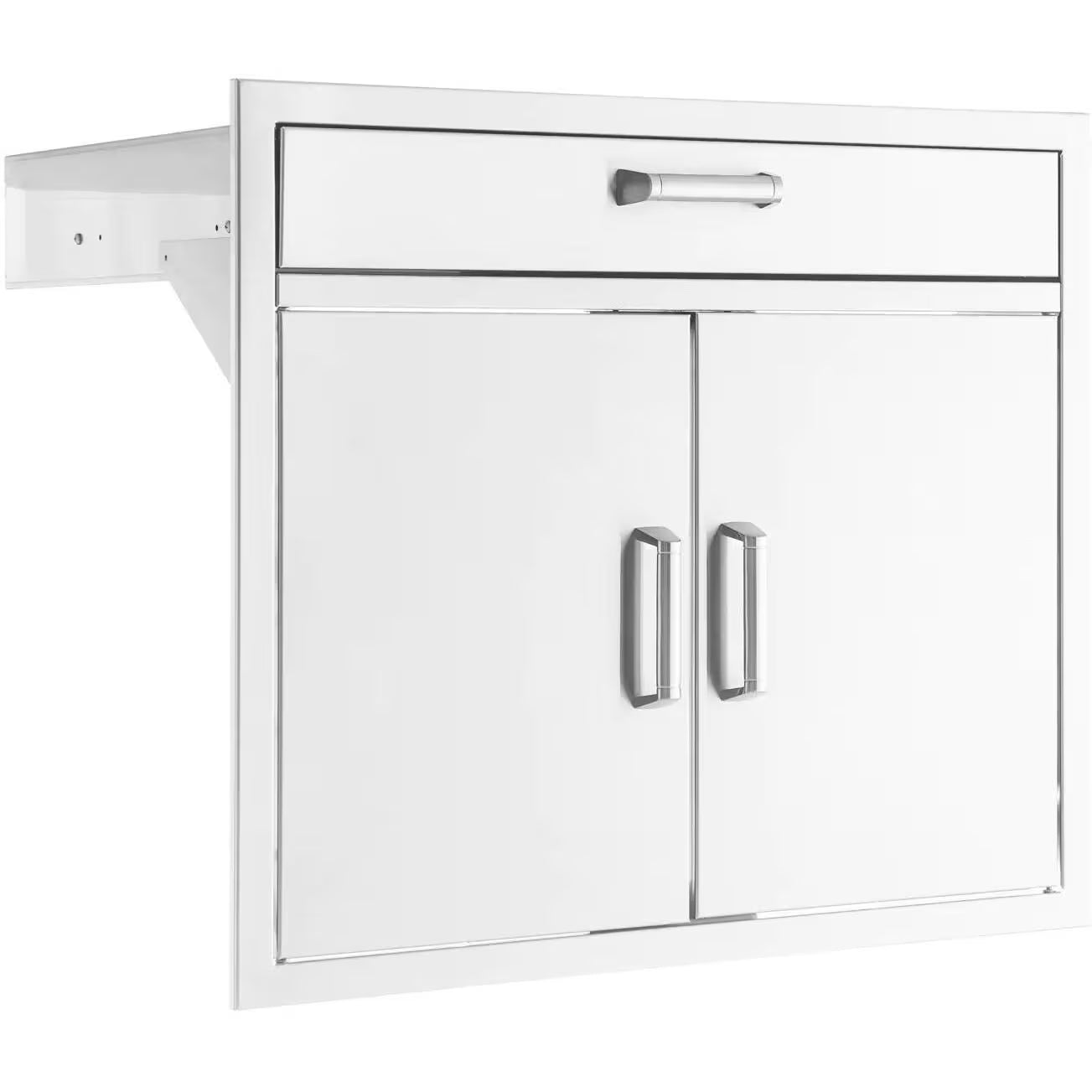 The Grill Guys 30-in Stainless Steel Double Door & Single Drawer Combo