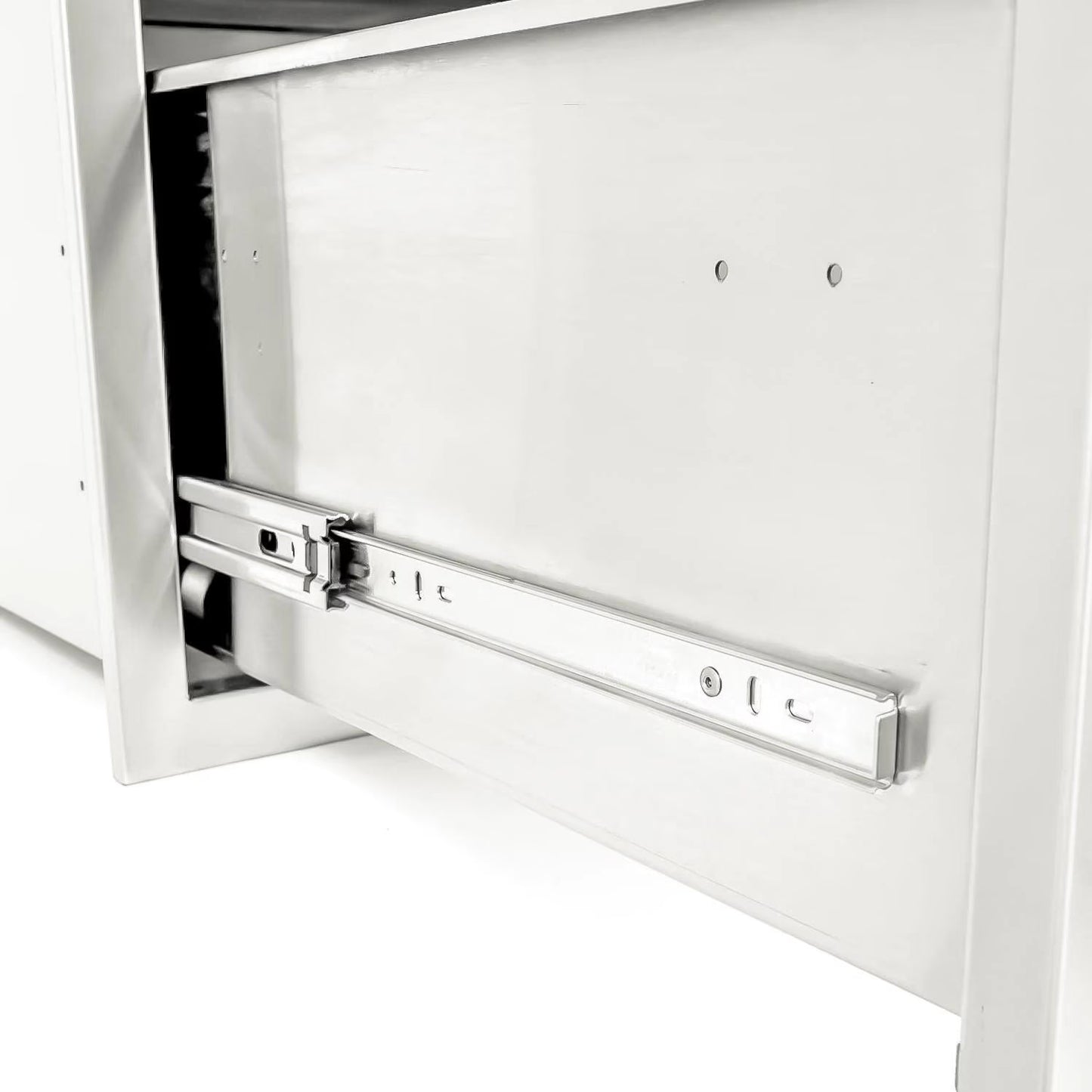 The Grill Guys 30 X 15-in Stainless Steel Single Access Drawer