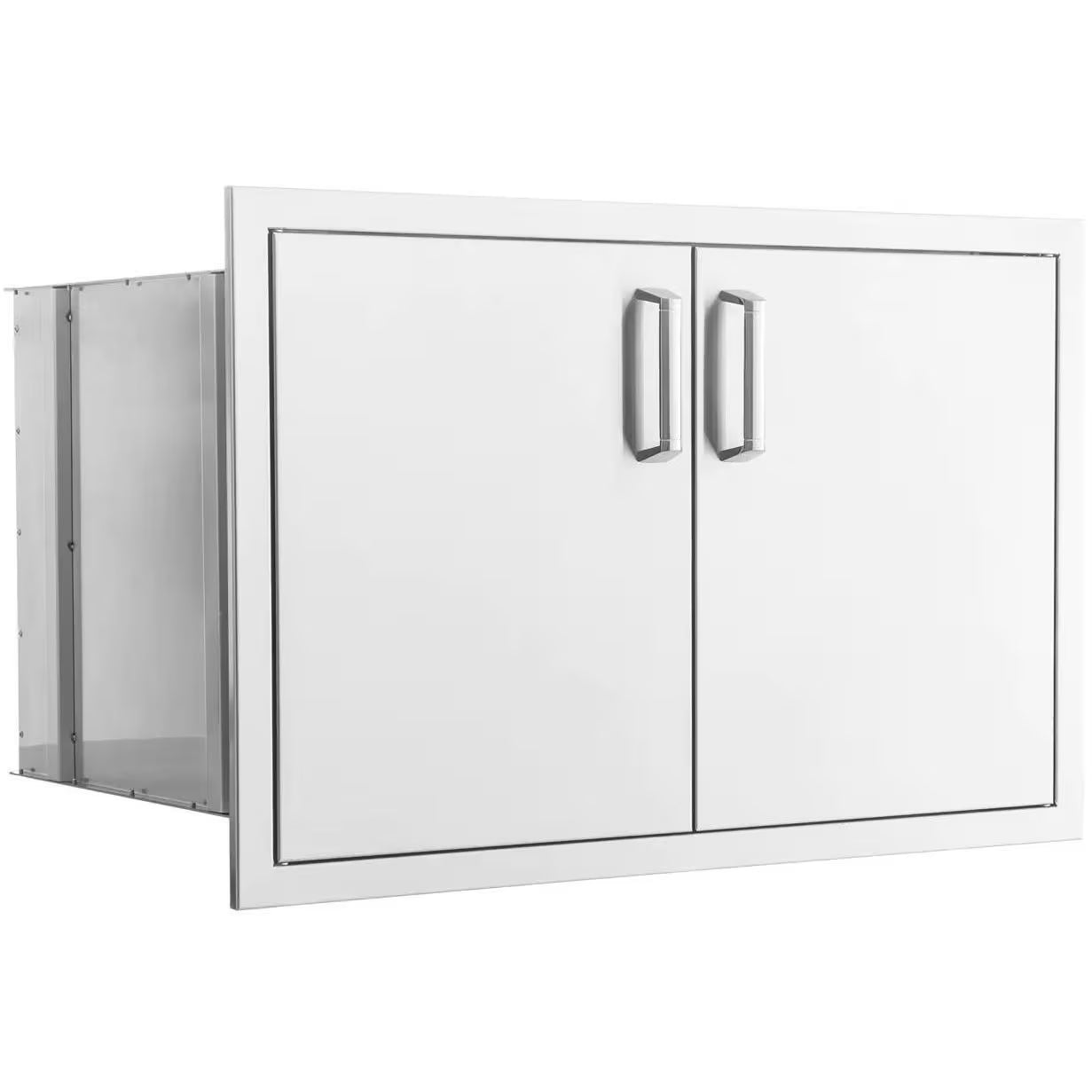 The Grill Guys 32-in Stainless Steel Sealed Dry Storage Pantry w/ Shelf