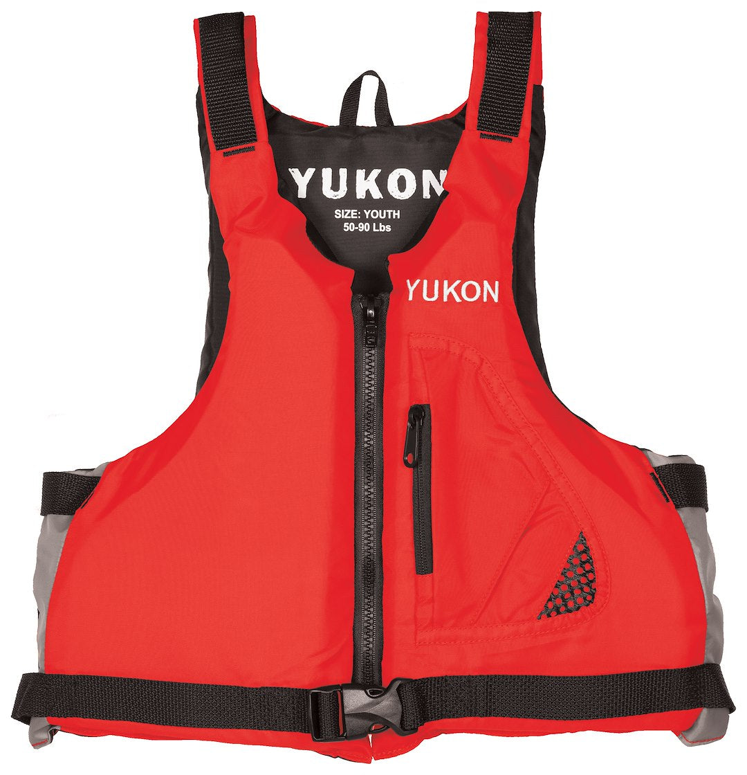 YUKON BASE PADDLE/ANGLER VEST  RED