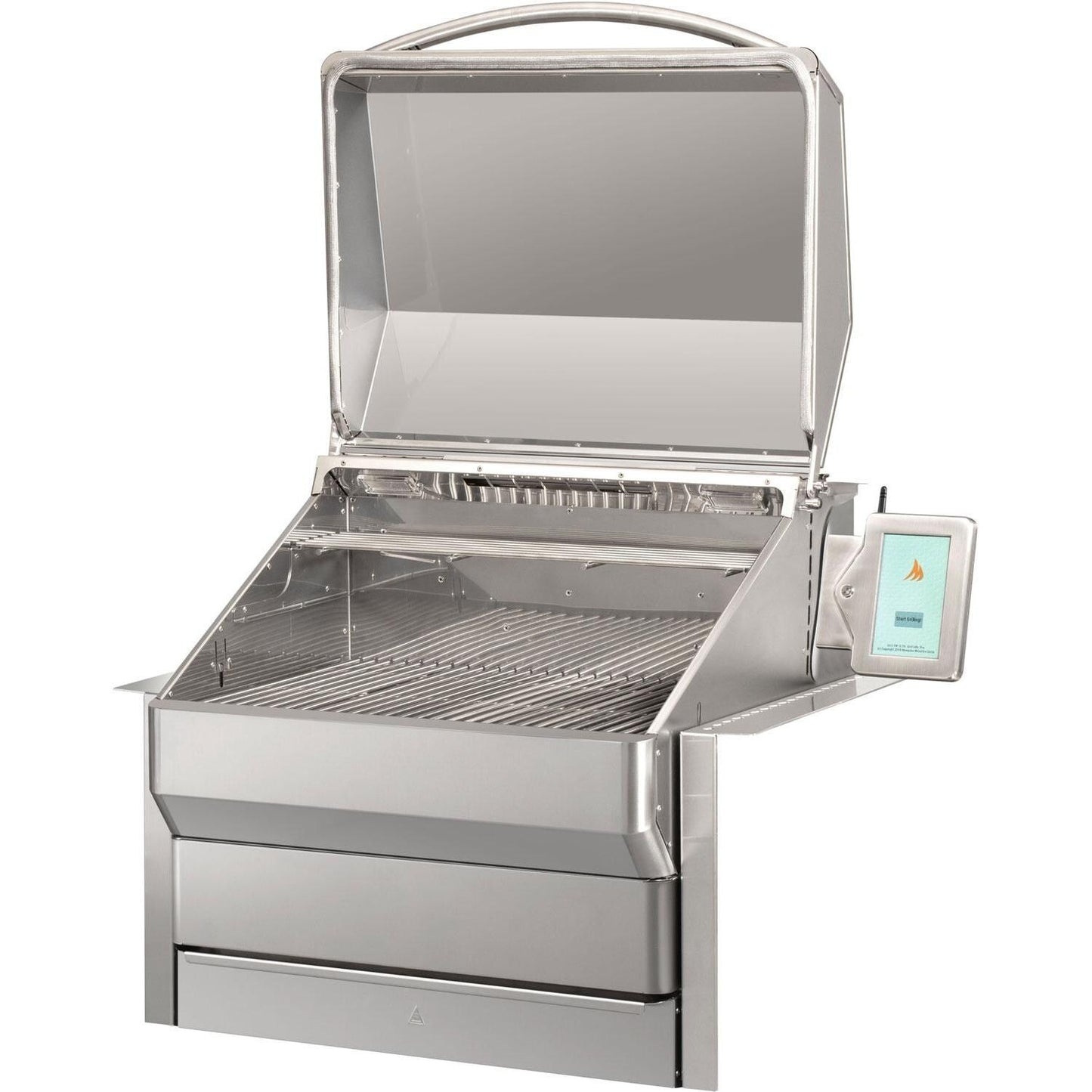 Memphis Grills Pro ITC3 Wi-Fi Monitored 28-Inch 304 Stainless Steel Built-In Pellet Grill