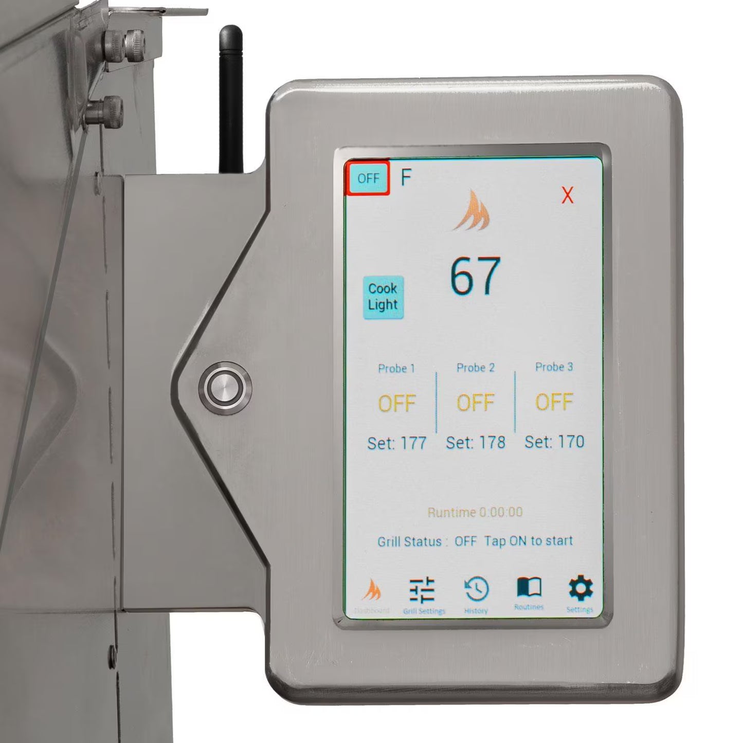 Memphis Grills Pro ITC3 Wi-Fi Monitored 28-Inch 304 Stainless Steel Built-In Pellet Grill