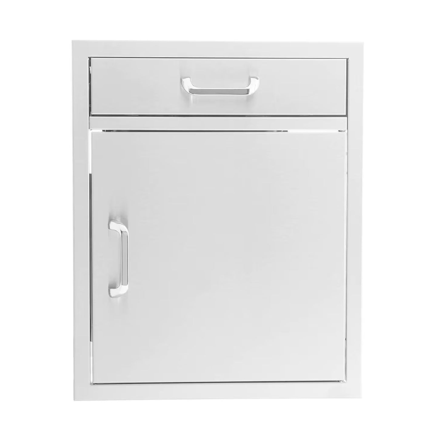 The Grill Guys 21-in Stainless Steel Single Access Door & Drawer Combo