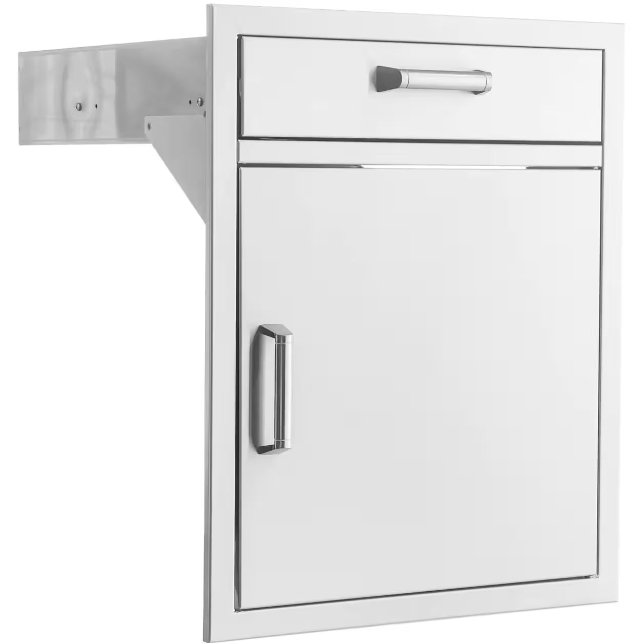 The Grill Guys 21-in Stainless Steel Single Access Door & Drawer Combo