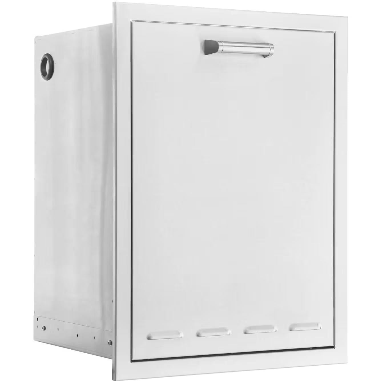 The Grill Guys 20-in Stainless Steel Roll-Out Trash or Propane Tank Drawer