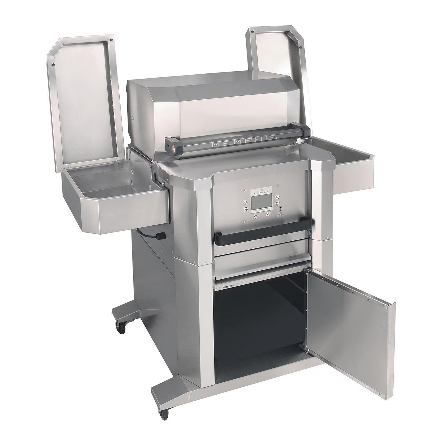Memphis Grills Elevate Freestanding Pellet Grill w/Fully Enclosed Cart