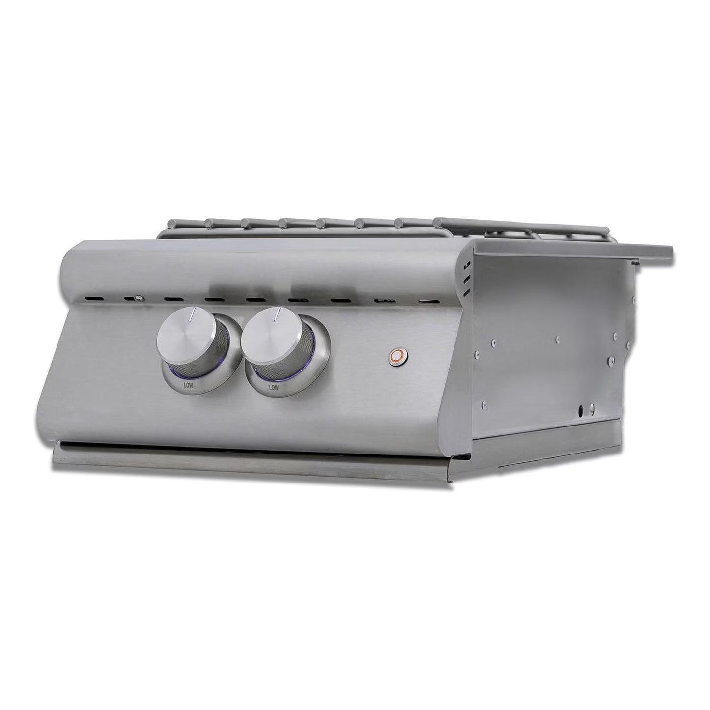 Blaze LTE+ Built-In Gas High Performance Power Burner w/ Wok Ring & Stainless Steel Lid