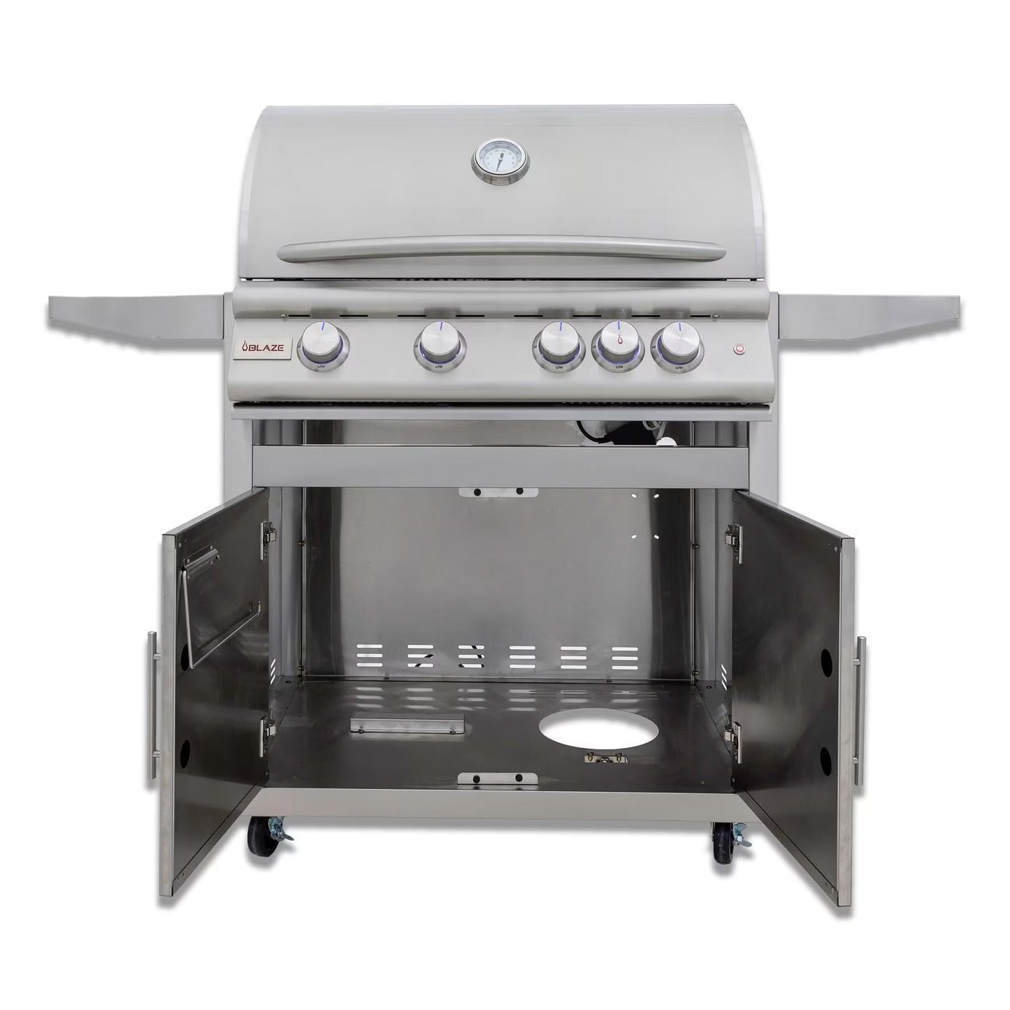 Blaze LTE+ 32-Inch 4-Burner Built-In Gas Grill w/ Lift-Assist Hood & Rear Infrared Burner