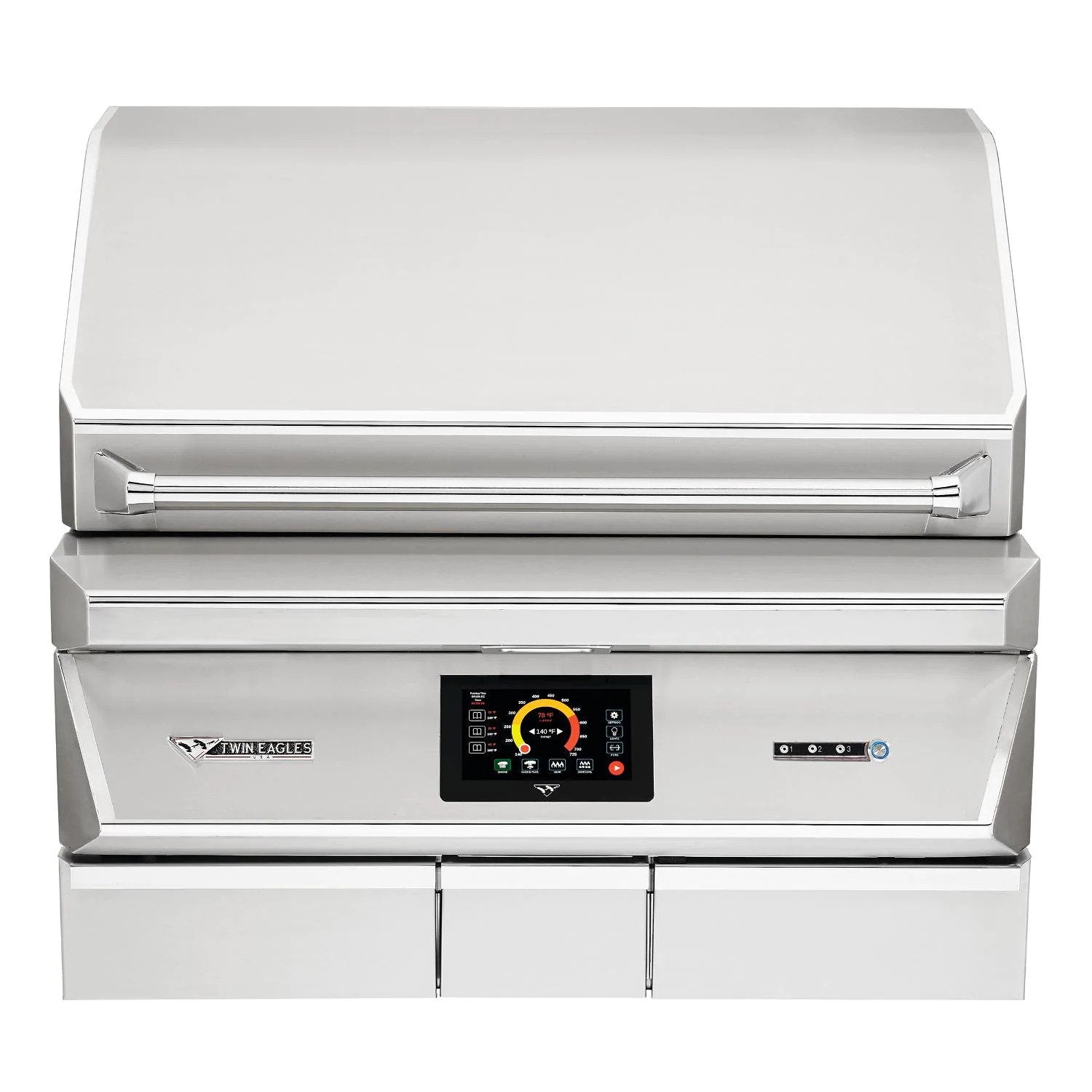 Twin Eagles Wi-Fi Controlled 36-Inch Built-In Stainless Steel Pellet Grill and Smoker image 0