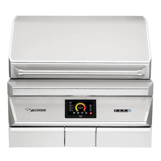 Twin Eagles Wi-Fi Controlled 36-Inch Built-In Stainless Steel Pellet Grill and Smoker image 0