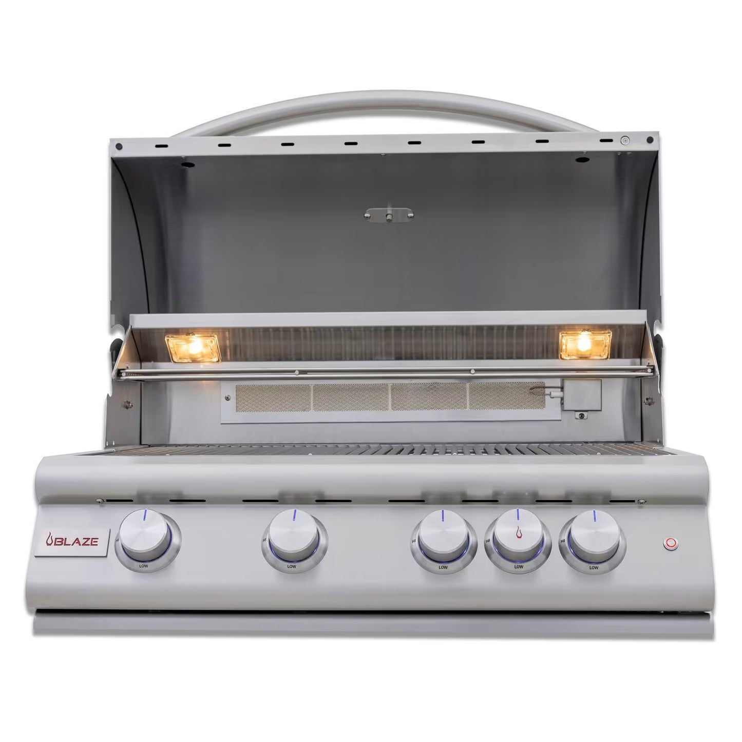 Blaze LTE+ 32-Inch 4-Burner Built-In Gas Grill w/ Lift-Assist Hood & Rear Infrared Burner
