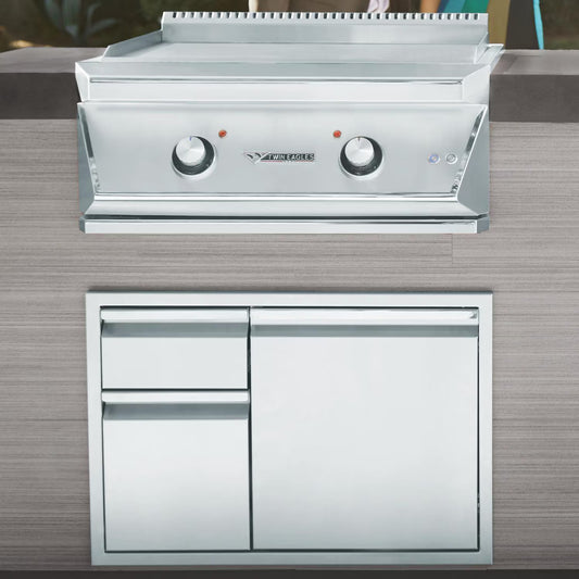 Twin Eagles 30-Inch Gas Teppanyaki Griddle