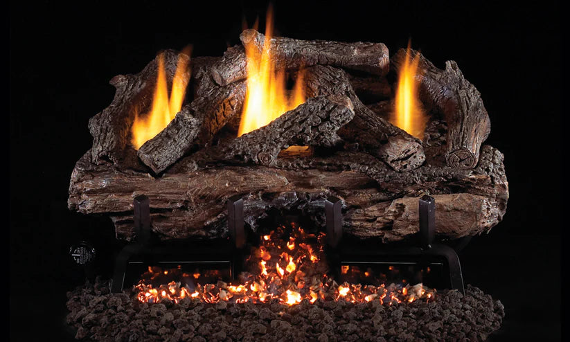 Charred Aged Split Vent-Free Logs Only