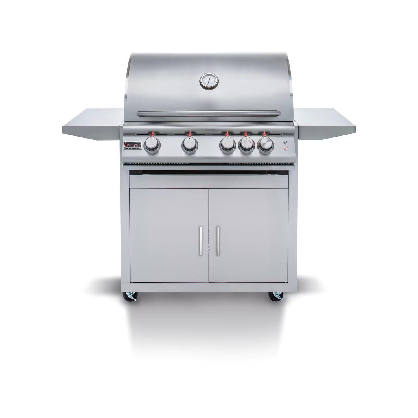 Blaze LTE 32-Inch 4-Burner Built-In Gas Grill w/ Rear Infrared Burner & Grill Lights