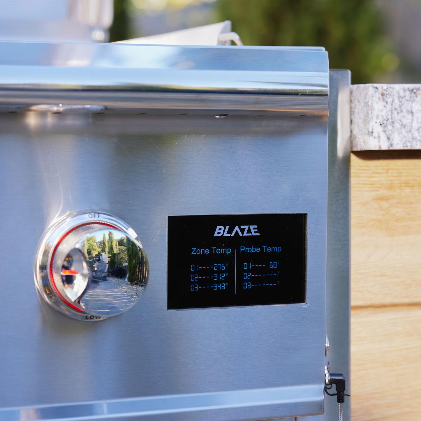 Blaze LTE PRO 40-Inch Gas Griddle w/ Digital Temperature Screen & Lift-Assist Lid